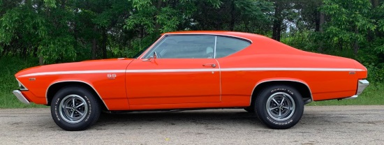 St. Luke's Catholic School 4-19-2020 raffle - 1969 Chevy Chevelle SS 396 - left side 