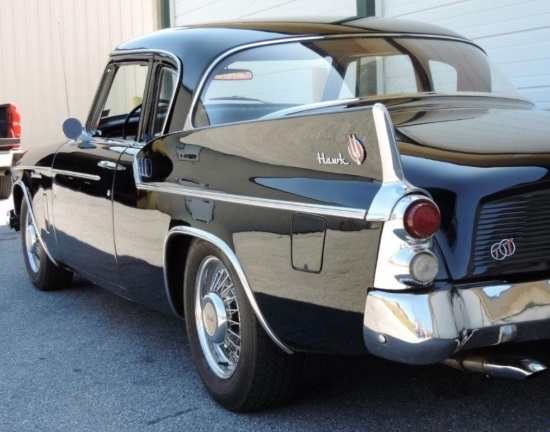 Studebaker Drivers Club 4-04-2020 raffle - 1960 Studebaker Hawk - left rear close 