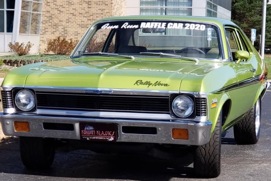 Krusin Klassics 5-30-2020 raffle - 1971 Chevrolet Rally 350 Nova -front 