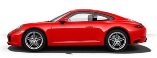 Diabetes Foundation 6-20-2020 raffle - 2020 Porsche Carrera 911 - left side 