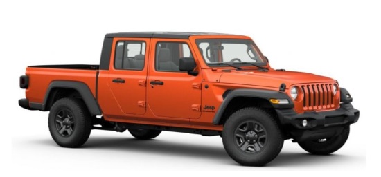 Grand Junction Symphony Orchestra 6-25-2020 raffle - 2020 Jeep Gladiator Sport 4X4 - right front 