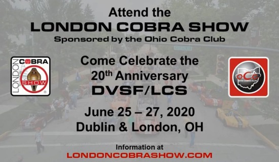 Ohio Cobra Club 6-26-2020 raffle - Cobra, Factory Five Racing replica - Flyer 