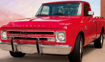 V8s for Vocations 6-13-2020 raffle - 1967 Chevrolet C-10 Pickup ( Taxes Paid ) - left front