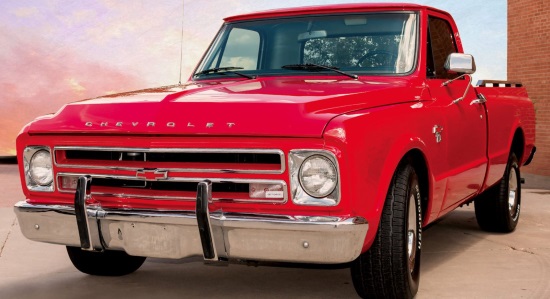 V8s for Vocations 6-13-2020 raffle - 1967 Chevrolet C-10 Pickup ( Taxes Paid ) - left front