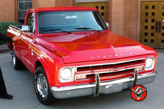 V8s for Vocations 6-13-2020 raffle - 1967 Chevrolet C-10 Pickup ( Taxes Paid ) - right side priest.foot 