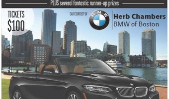 BIG SISTER BOSTON 7-30-2020 raffle - 2020 BMW 230i xDrive Convertible -or- $40,000 Cash - Flyer