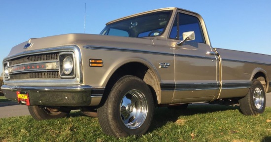 Kane County Farm Bureau Foundation - 7-19-2020 raffle - 1969 CHEVY C10 PICKUP or $3,500 CASH - left side 