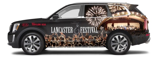 Lancaster Festival 8-01-2020 drawing - 2020 Kia Telluride or $20,000 Cash - left side 