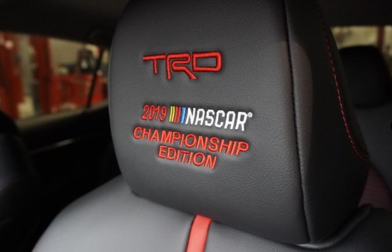 NASCAR Foundation 8-15-2020 giveaway - 2019 NASCAR Championship Edition Toyota Camry - driver seat #2 