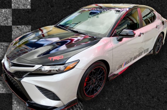 NASCAR Foundation 8-15-2020 giveaway - 2019 NASCAR Championship Edition Toyota Camry - left front.#5