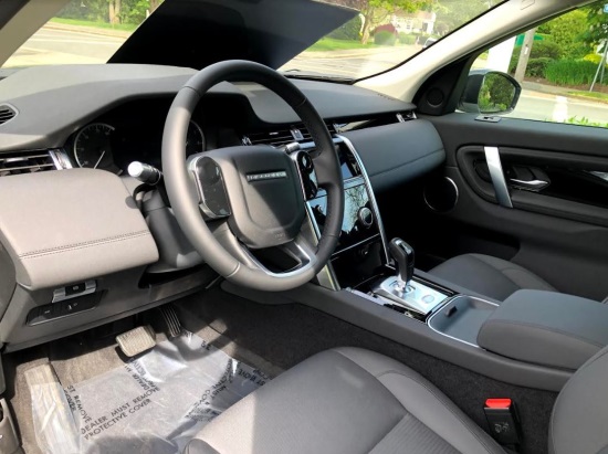 Osterville Village Library 8-29-2020 raffle - 2020 Land Rover Discovery Sport SE - interior #2 