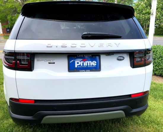 Osterville Village Library 8-29-2020 raffle - 2020 Land Rover Discovery Sport SE - rear #2. 