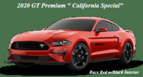 Rescue Hose Company 8-01-2020 raffle - 2020 Ford Mustang GT Premium Fastback Coupe plus Fed Taxes Paid - left front.