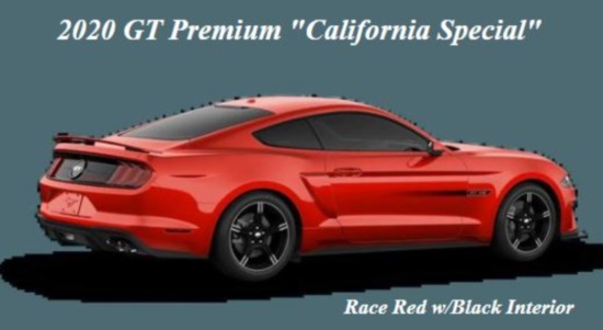 Rescue Hose Company 8-01-2020 raffle - 2020 Ford Mustang GT Premium Fastback Coupe plus Fed Taxes Paid - right side