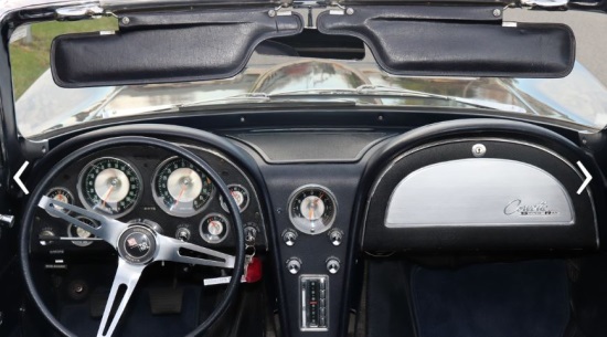 Auburn Cord Duesenberg Auto Museum 9-07-2020 drawing - 1963 Corvette Sting Ray Convertible or $30,000 Cash -dash.full 