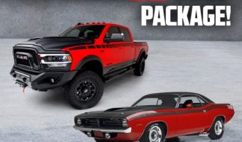 Dream Giveaway Show and Tow 9-29-2020 drawing - 2019 RAM Power Wagon, 1970 Plymouth AAR ’Cuda, Car Trailer plus $45K for Taxes - Flyer.#2