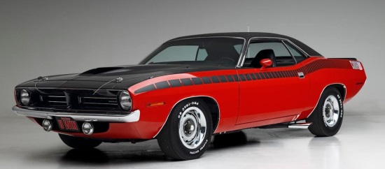 Dream Giveaway Show and Tow 9-29-2020 drawing - 2019 RAM Power Wagon, 1970 Plymouth AAR ’Cuda, Car Trailer plus $45K for Taxes - left front car. 