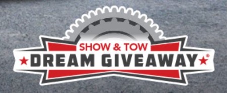Dream Giveaway Show and Tow 9-29-2020 drawing - 2019 RAM Power Wagon, 1970 Plymouth AAR ’Cuda, Car Trailer plus $45K for Taxes - logo 