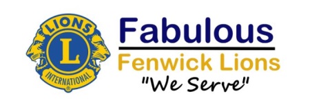 Fabulous Fenwick Lions Club 9-12-2020 raffle - 1968 Chevy Camaro - logo 