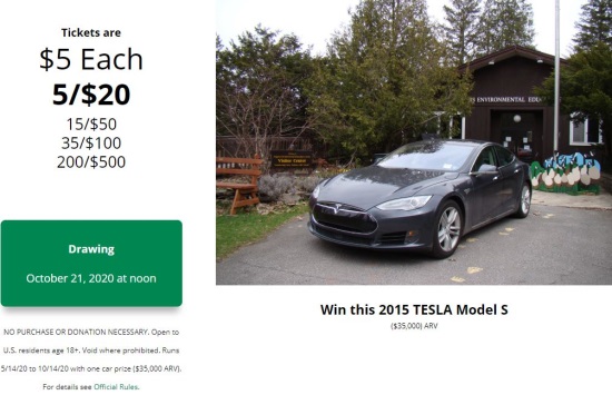 Friends of Rogers Center 10-21-2020 drawing - 2015 TESLA Model S Electric Car - Poster 