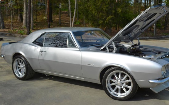 Autism Society of North Carolina 11-28-2020 raffle - 1967 Chevy Camaro -right side hood up 