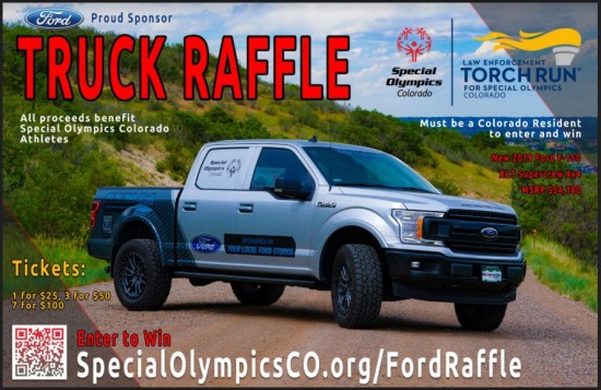 Special Olympics CO. 11-10-2020 raffle - 2019 Ford F-150 XLT SuperCrew 4x4 - Flyer 