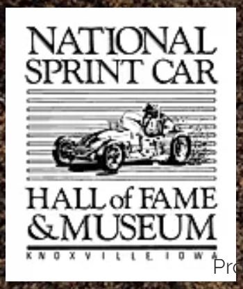 National Sprint Car Hall of Fame and Museum 12-18-2020 raffle - A Brand New 410 Sprint Car - logo 