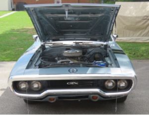 1971 Plymouth GTX with a 440, Automatic transmission