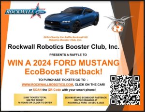 Ford Raffle 2024 Ford Mustang EcoBoost Fastback