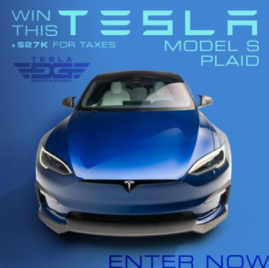 1,020 HP 2024 Tesla Model S Plaid plus 27,000 for Taxes