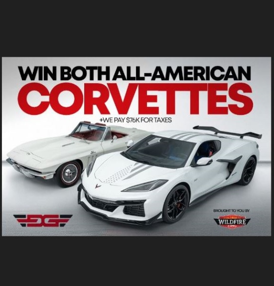 1965 & 2026 Chevy Corvette raffle