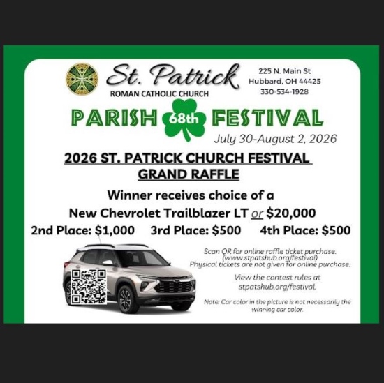 Chaverlet Raffle Brand New Chevrolet Trailblazer LT โ or โ $20,000 Cash Option