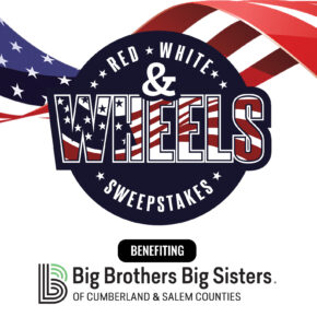 Red, White & Wheels Sweepstakes - 2026 Ford, Jeep or Harley-Davidson - Big Brothers Big Sisters of Cumberland & Salem Counties
