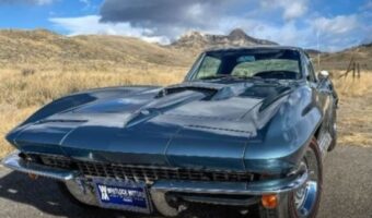 1967 Lynndale Blue Chevy Corvette Coupe