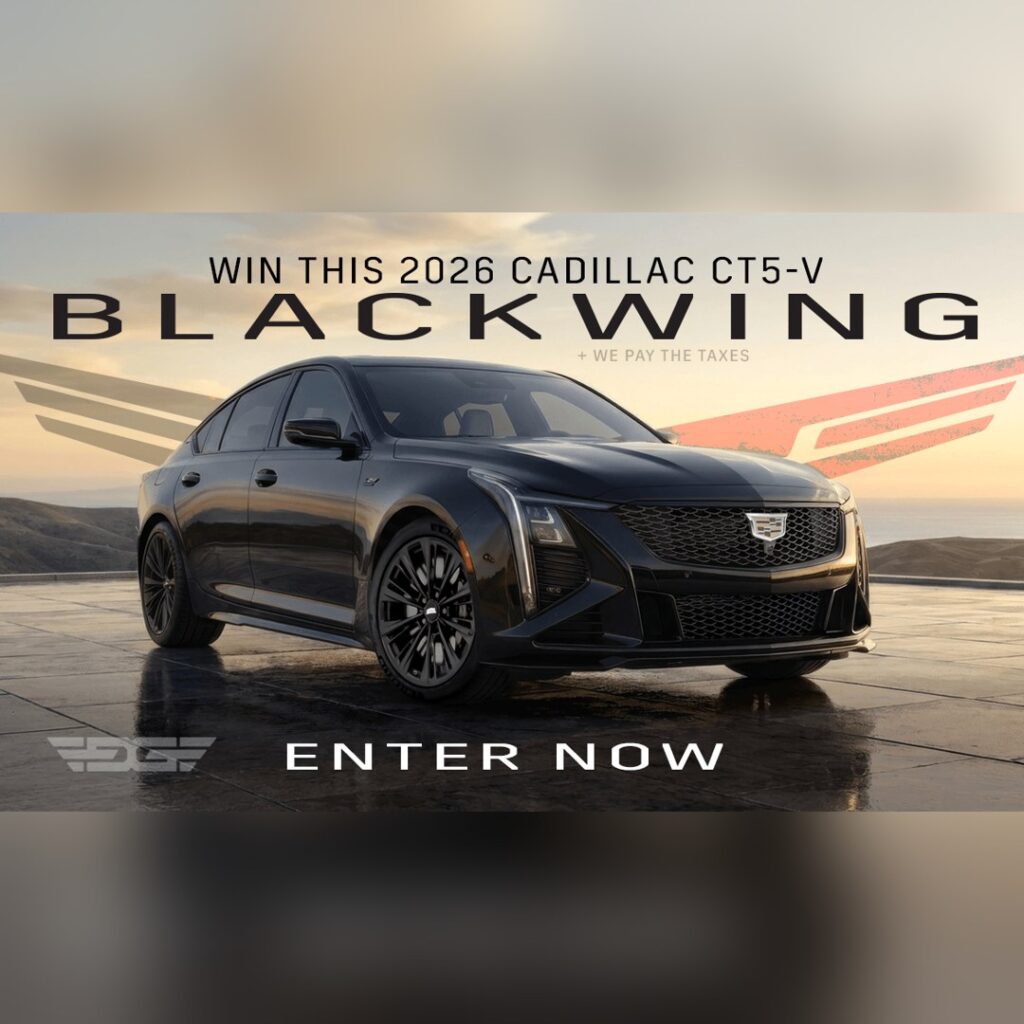 2026 Cadillac CT5-V Blackwing raffle