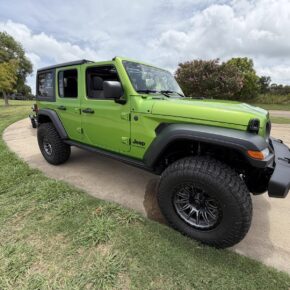2026 Jeep Wrangler Sport 4x4 in Mojito green, Driving For Good sweepstakes