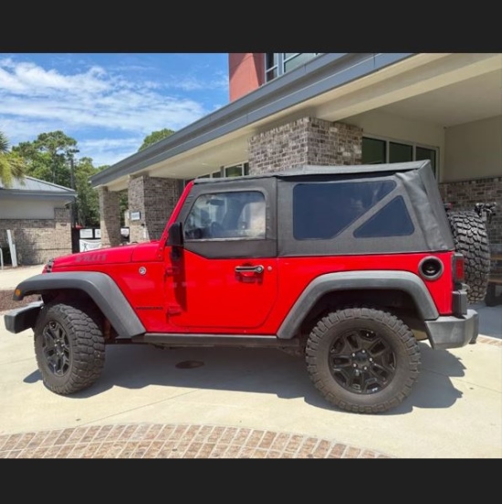 2017 Jeep Wrangler raffle