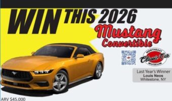 2026 Orange Fury Mustang Convertible