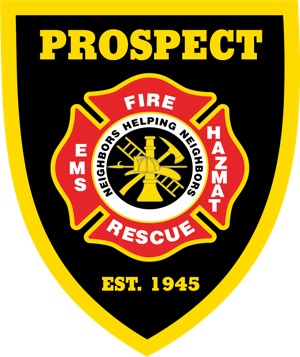 Volunteer Fire Department of Prospect patch logo