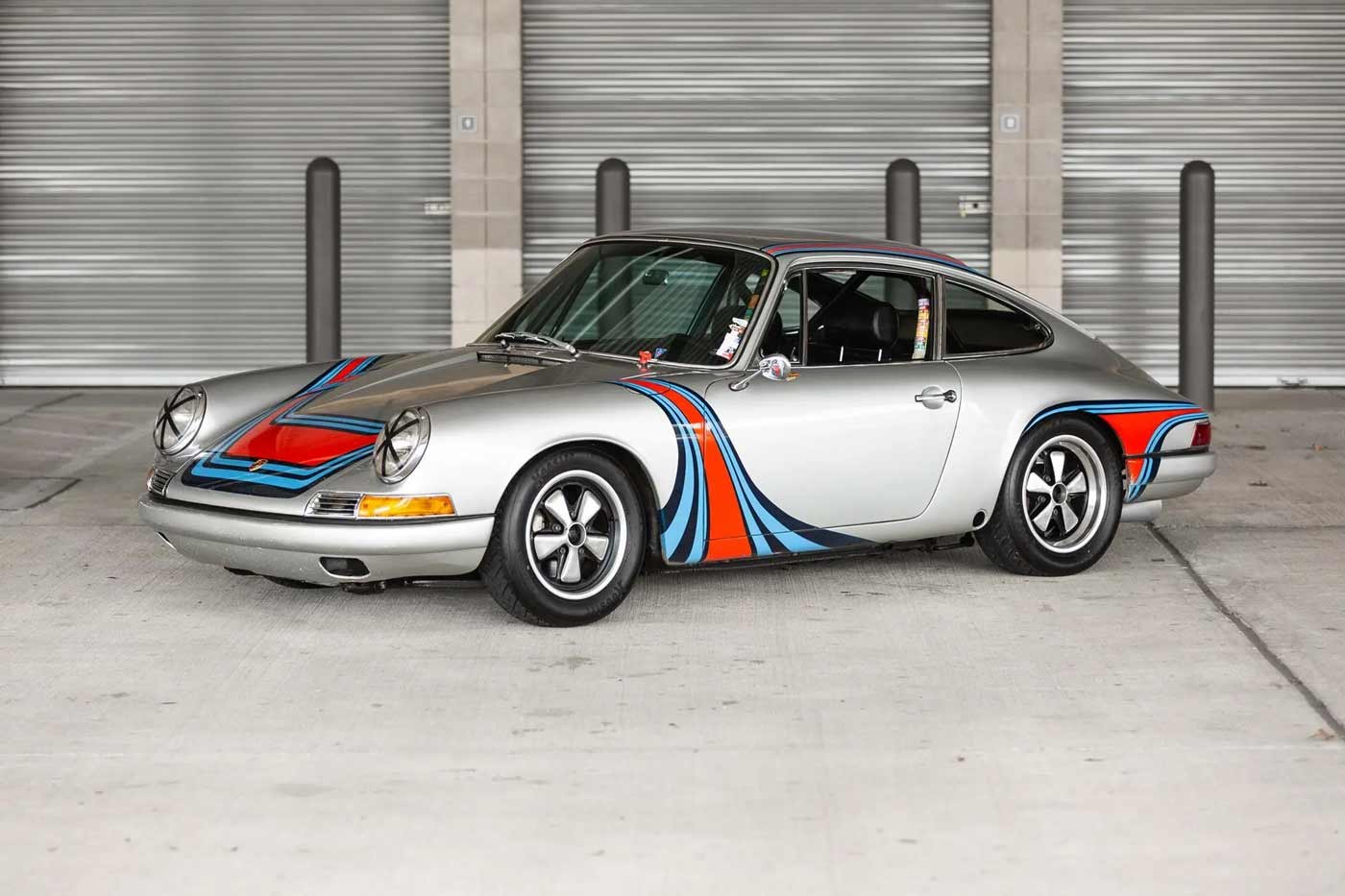 1967 Porsche 911S three-quarter view