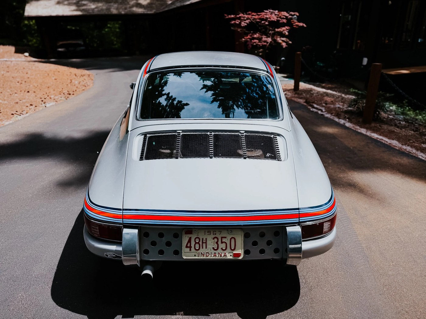 1967 Porsche 911S rear view