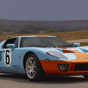 2006 Ford GT Heritage Edition in Gulf Oil livery, Shelby American Collection sweepstakes prize