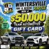 $50,000 Towards Car of Your Choice raffle