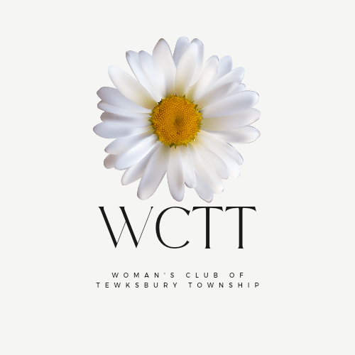 Woman's Club of Tewksbury Township daisy logo