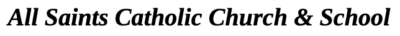 All Saints Catholic Church logo