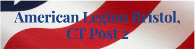 American Legion Post 2 – Bristol, CT logo