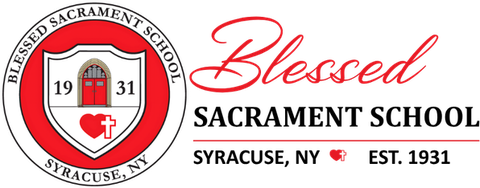 Blessed Sacrament School logo