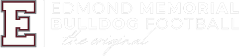 Edmond Memorial Bulldog Football logo
