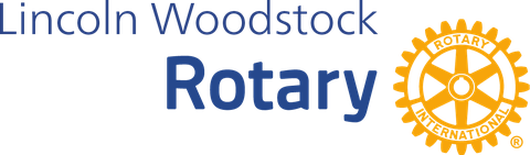 Lincoln-Woodstock Rotary Club logo