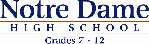 Notre Dame High School logo